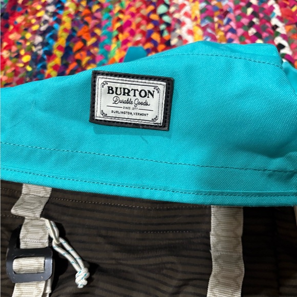 TEAL AND BROWN BURTON ANNEX BACKPACK - Picture 3 of 7